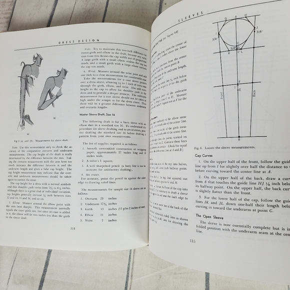 Vintage M.S. Hillhouse Dress Design Draping and  Flat Pattern Making Hardcover - Picture 6 of 16
